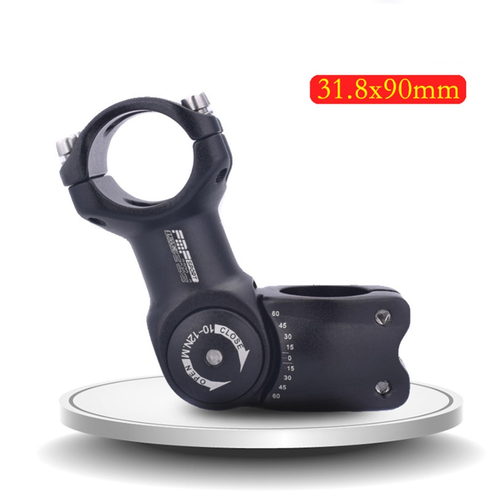 Adjustable Bicycle Stem Riser 25.4mm/31.8mm Road Mountain Bike Aluminum Alloy Parts Cycling Accessories MTB handle 31.8*100mm - Image 3