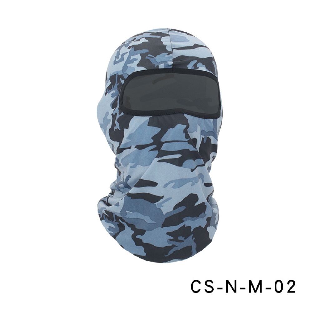 Camouflage Riding Fishing Mask Headscarf Cycling Bike Headband Tube Scarf CS-N-M-02 camouflage light gray_One size - Image 3