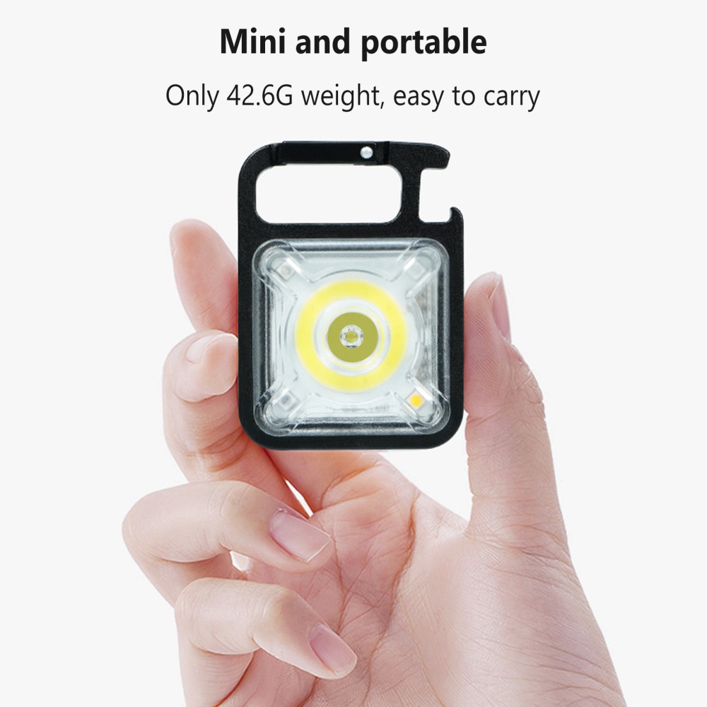 Cap Clip Light Headlamp Portable Work Mini Keychain Small Flashlight Rechargeable Camping Tent Lantern Tip-0011a - Image 3