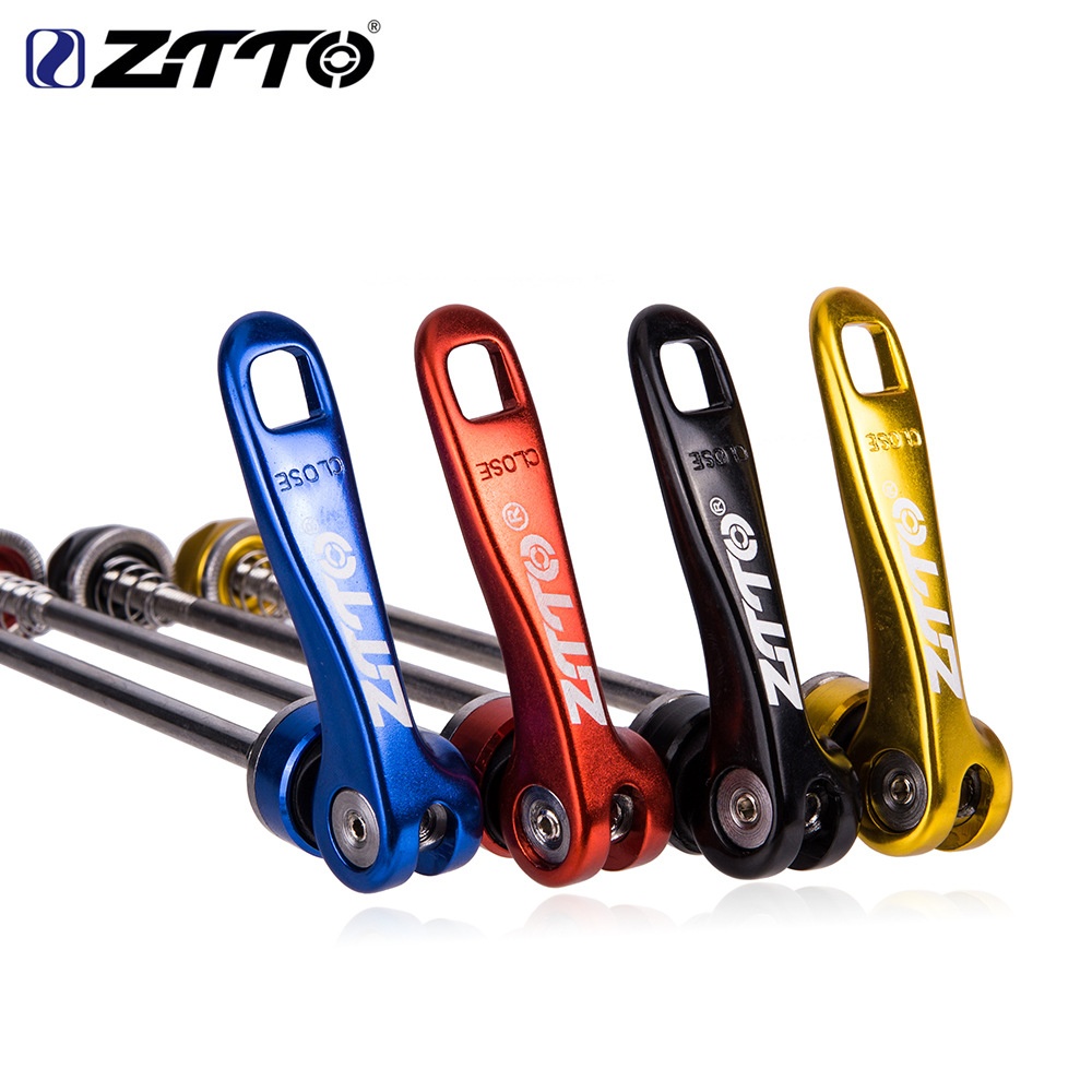 ZTTO Mountain Bike Free Hub Quick Release Lever Bicycle Aluminium Handle Steel Core Rod Riding Accessories Tools red - Image 2