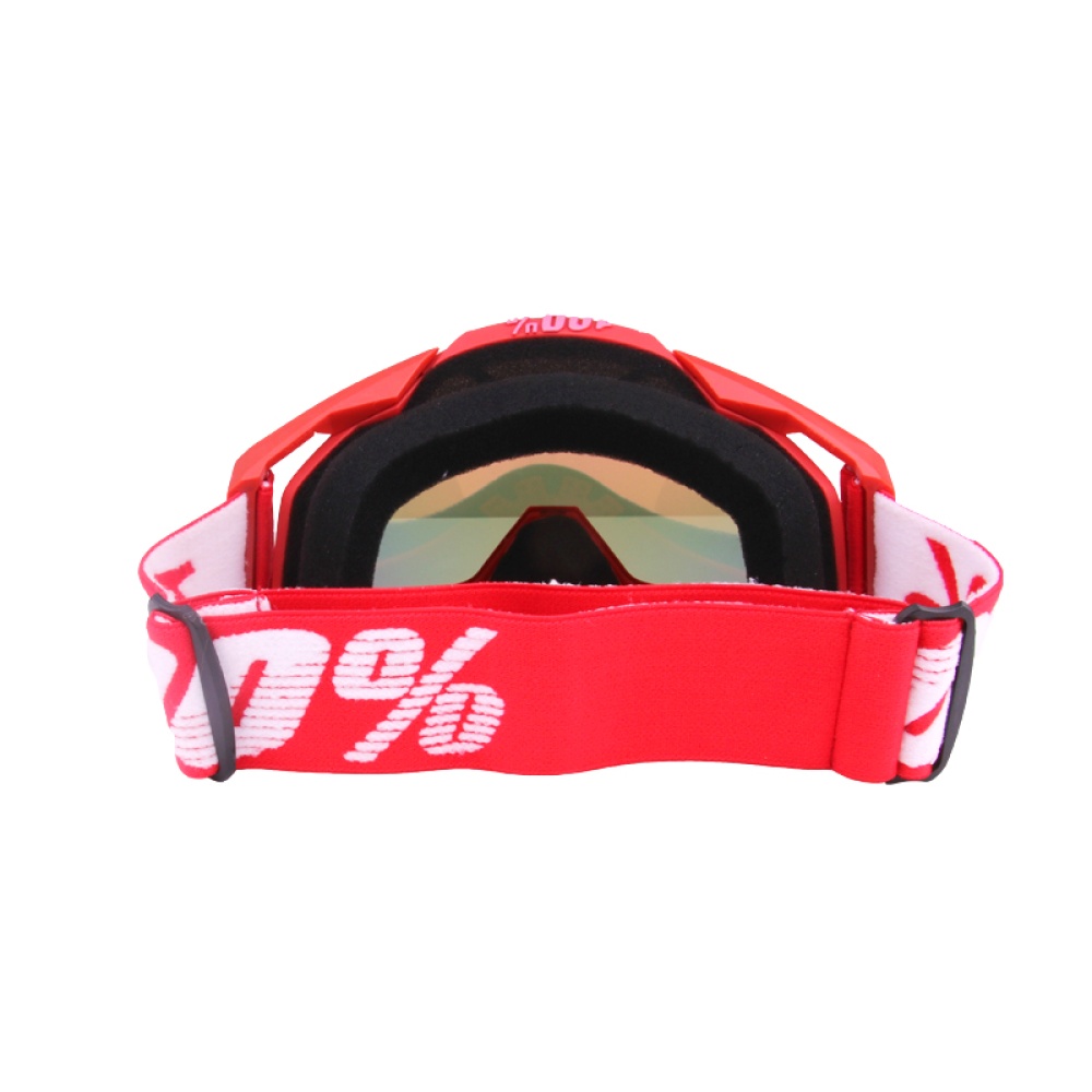 Motocross Goggles ATV Casque Motorcycle Glasses Racing Moto Bike Cycling CS Gafas Sunglasses All red + - Image 3