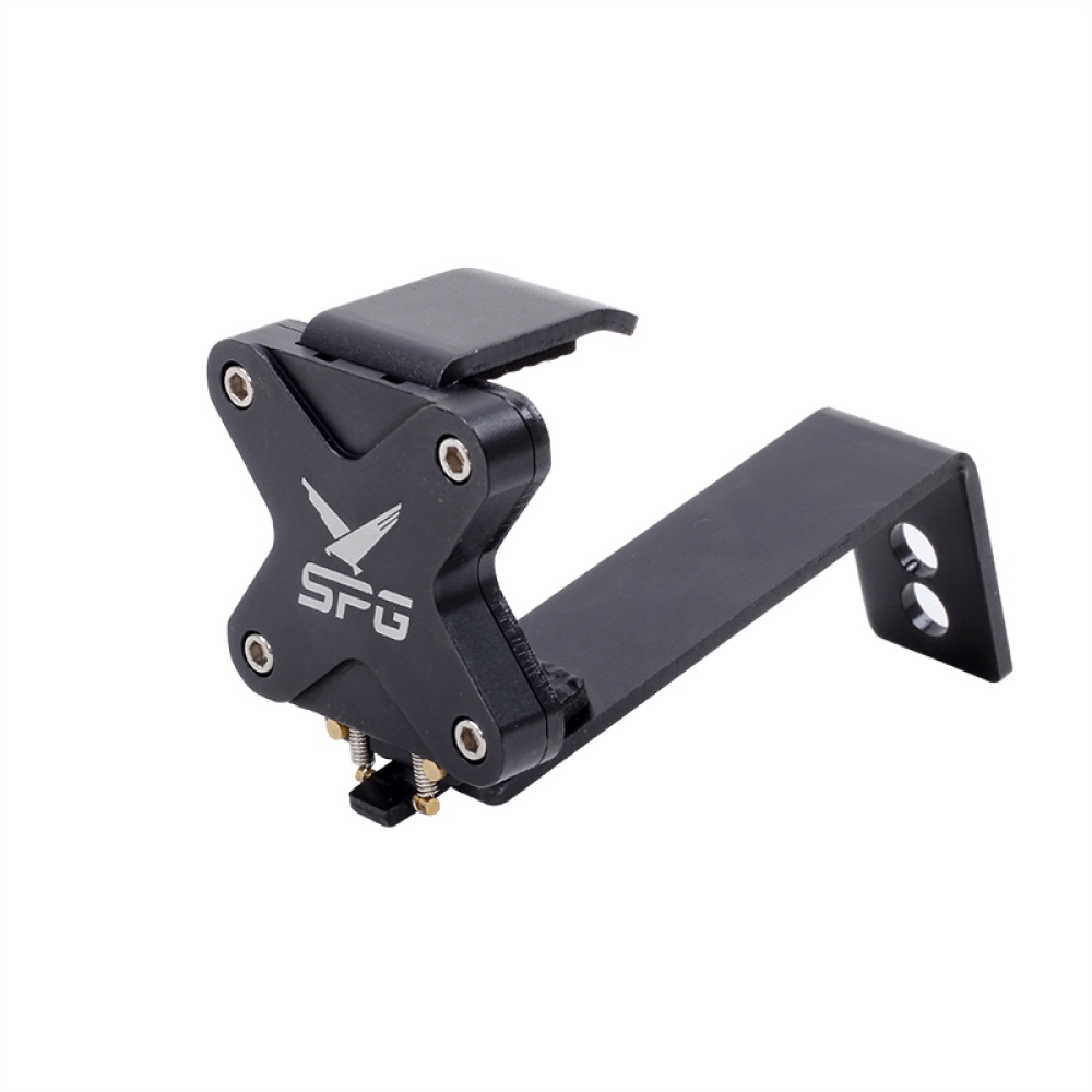 Bow Phone Mount Camera Mobilephone Holder Shock Absorption Bracket Hunting Moment Durable Tool Arrow Aiming black - Image 3