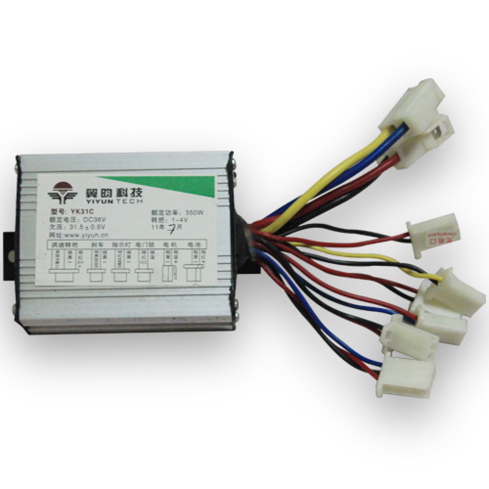 Electric Scooter Motor Brush Speed Controller 24V 350W For Vehicle Bicycle Bike Accessories 36V - Image 3