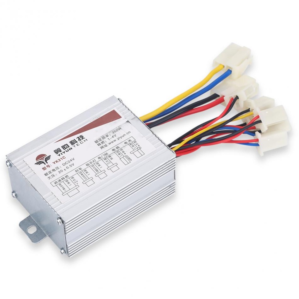 Electric Scooter Motor Brush Speed Controller 24V 350W For Vehicle Bicycle Bike Accessories 36V - Image 2