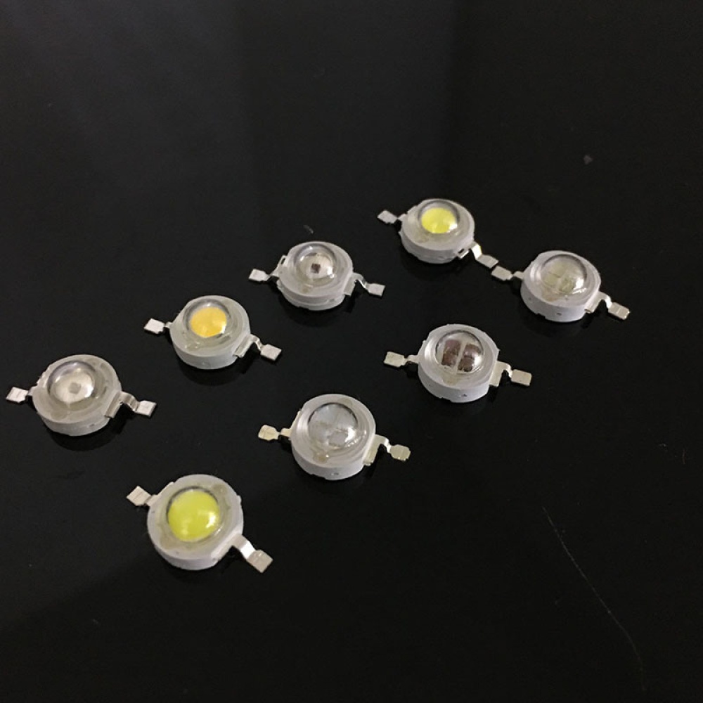 10Pcs/Set 3W LED High Power Super Bright Lamp Beads Night Light for Flashlight Stage Yard white light - Image 2