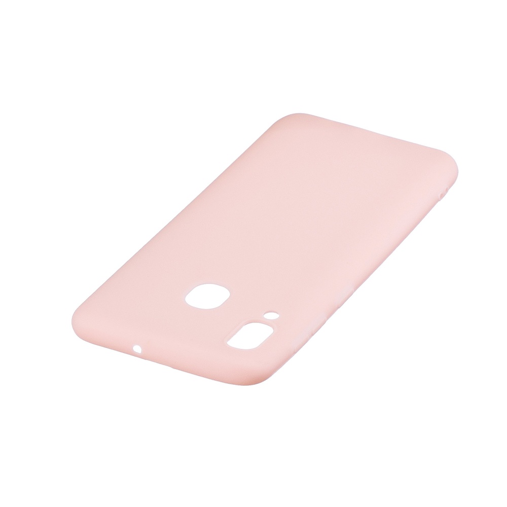 For HUAWEI Y9 2019 Lovely Candy Color Matte TPU Anti-scratch Non-slip Protective Cover Back Case Light pink - Image 3