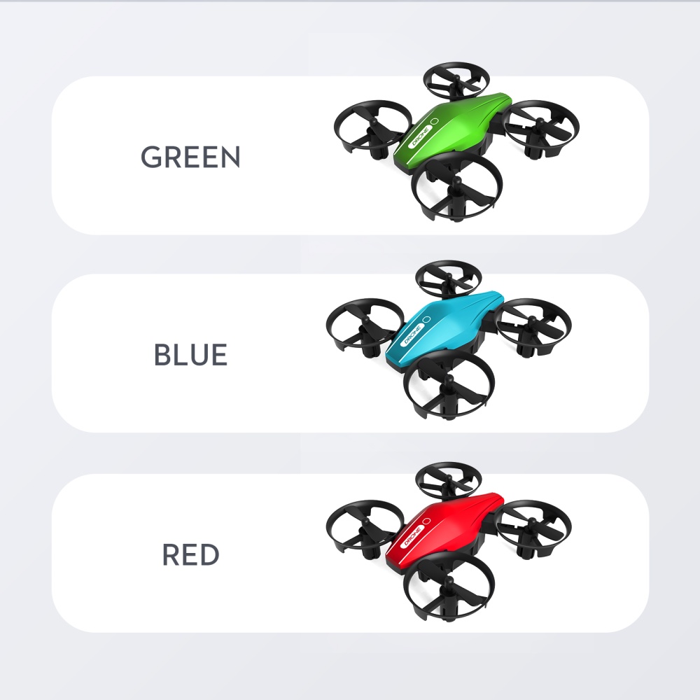 Mini 2.4g Remote Control Drone 4-channel 6-axis Quadcopter Aircraft Toy for Boys Gifts Green 2 Batteries - Image 3