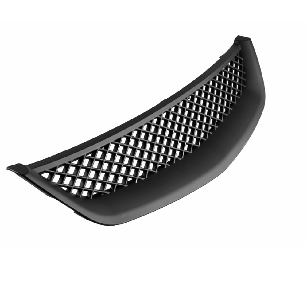 Professional for 01-03 Honda Civic Black ABS Intake Air Grille Cover Guard black - Image 2