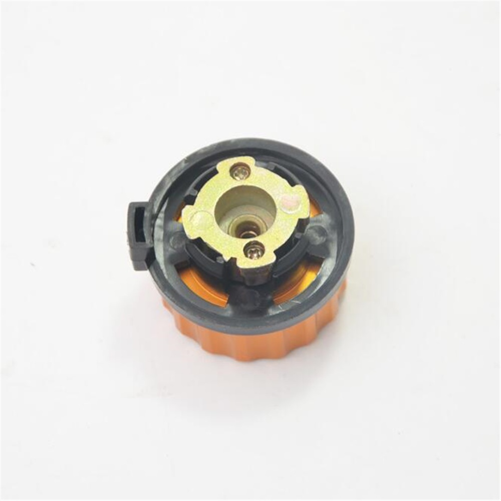 Outdoor Camping Hiking Stove Burner Adapter Gas Tank Connector Clip Type Auto-lock Converter Gold - Image 3