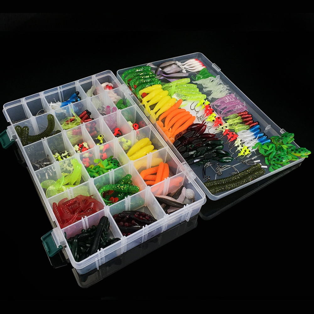 301 Pcs Bionic Fishing Lures Set Simulation Luer Minnow Fhard Baits/Soft Baits Artificial Ocean/Lake /River Access :301 pieces - Image 2