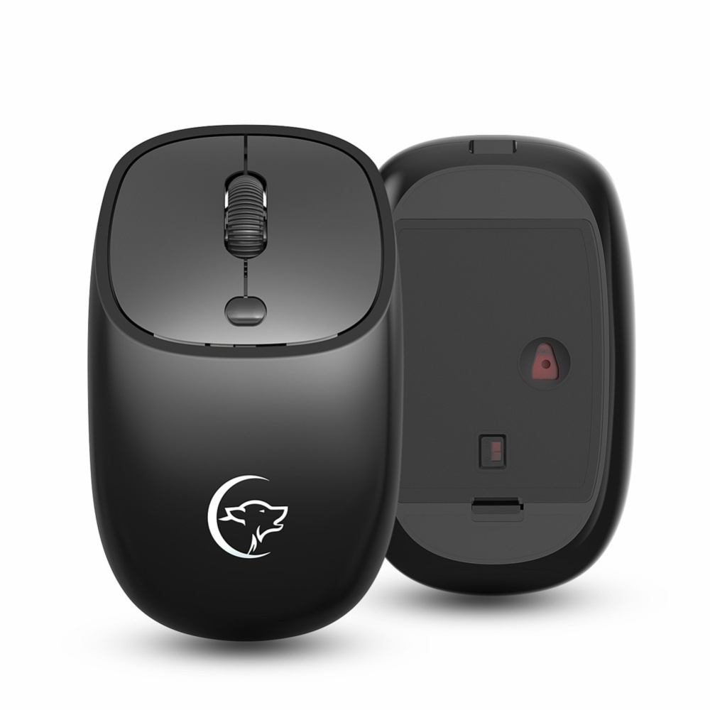 G850 Wireless Silent Mouse 2.4G with USB Receiver 2400DPI Home for Computer black - Image 3