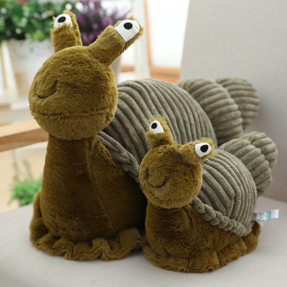 40cm Cartoon Snail Plush Toy Stuffed Animal Doll Toys Infant Baby Kids Children Boy Girl Birthday Gift snails - Image 3