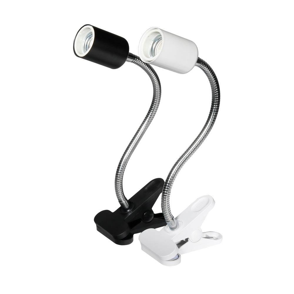 220V Lampshade Temperature Controllable Light Stand Holder for Aquarium Amphibians Reptile Tortoise Flat Plug white - Image 3