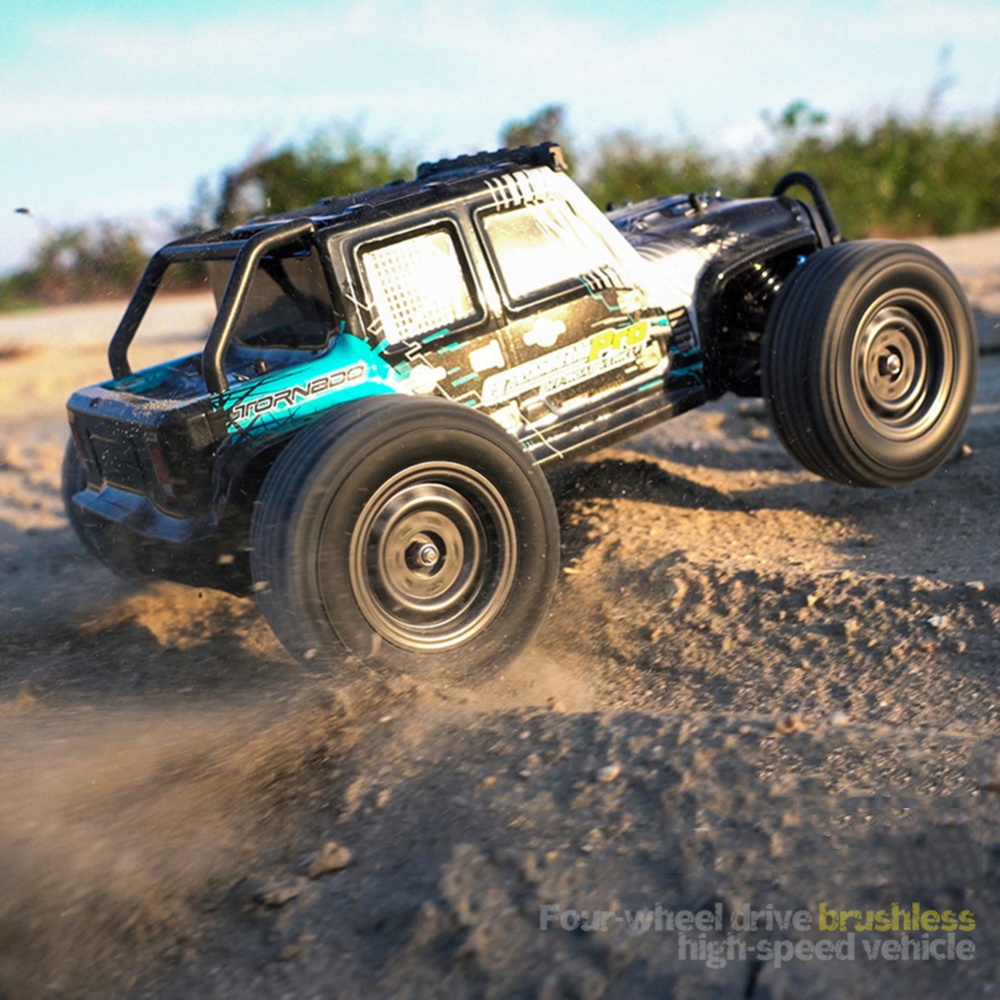 Q117 1:16 Full Scale High Speed RC Car Electric 4wd Off-road Vehicle for Children Dark Blue - Image 3