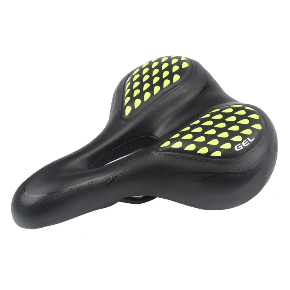 Super Soft Big Butt Cushion Increase Thicken Bicycle Saddle Mountain Bike Seat Foldable dark blue_270*205MM - Image 3