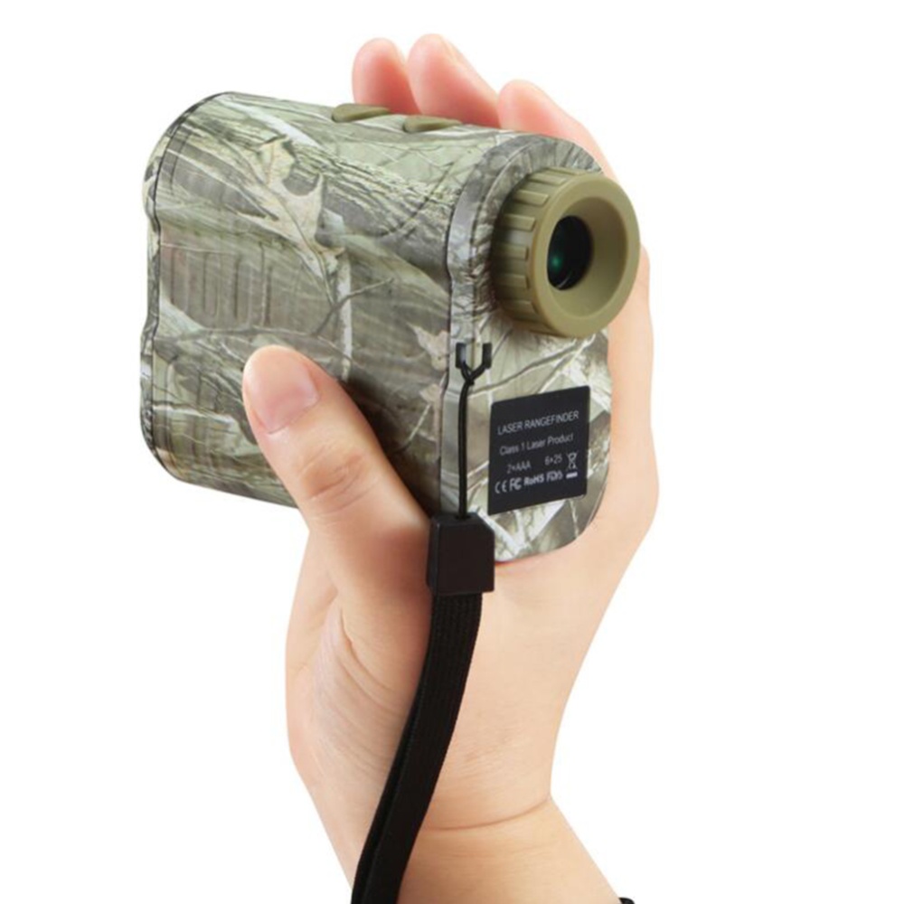 600m Laser Diastimeter Hunting Telescope Distance Meter Golf Finder Angle Measuring Tool Camouflage - Image 2