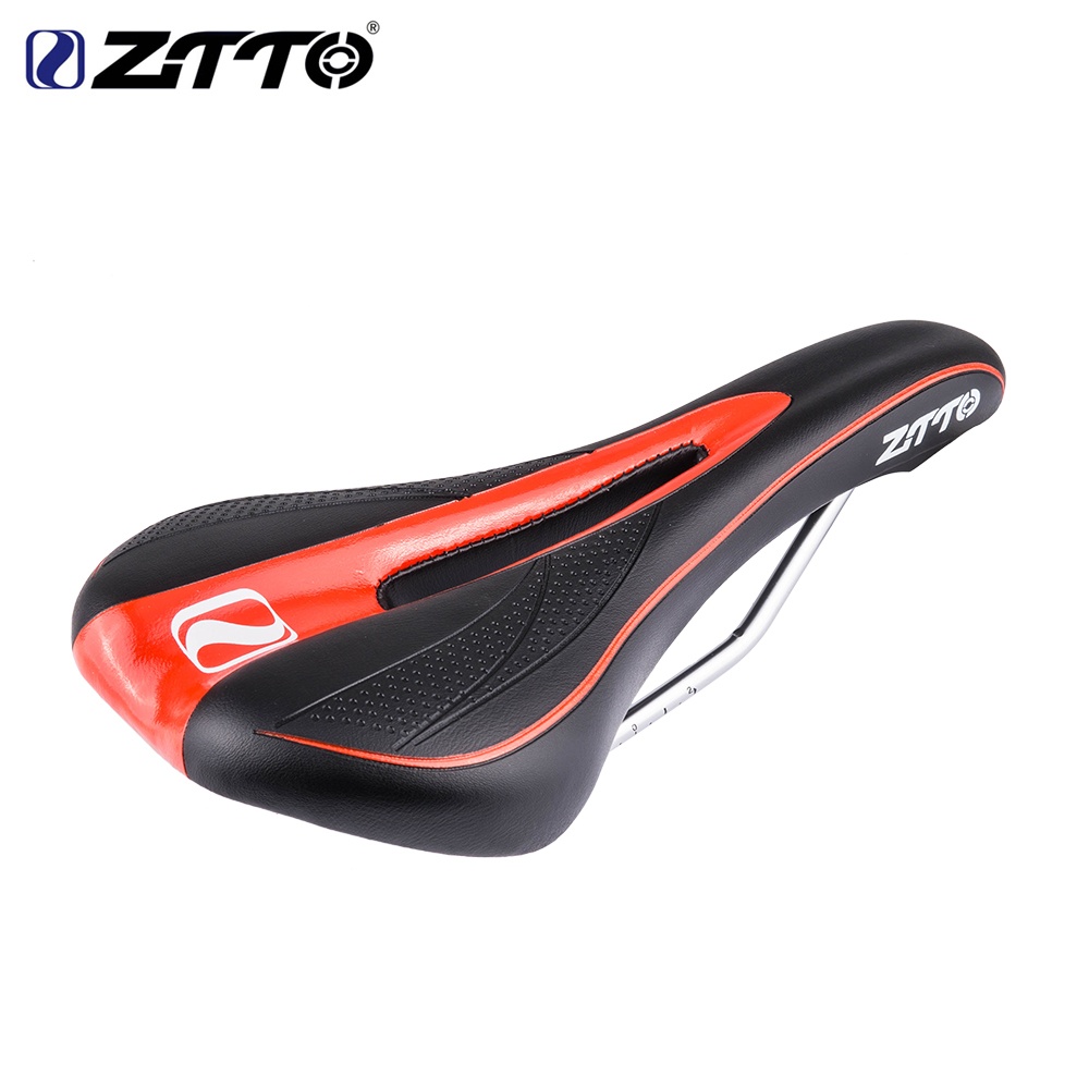 Soft Bicycle Bike Saddle Cushion Seat Cover Pad Hollow black_One size - Image 3