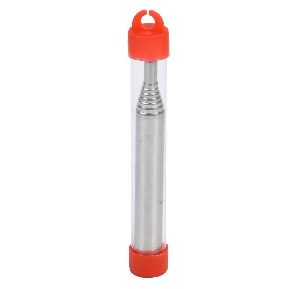 Portable Colorful Stainless Steel Retractable Blowpipe Blowtube Pocket Bellow yellow_9.3cm - Image 2