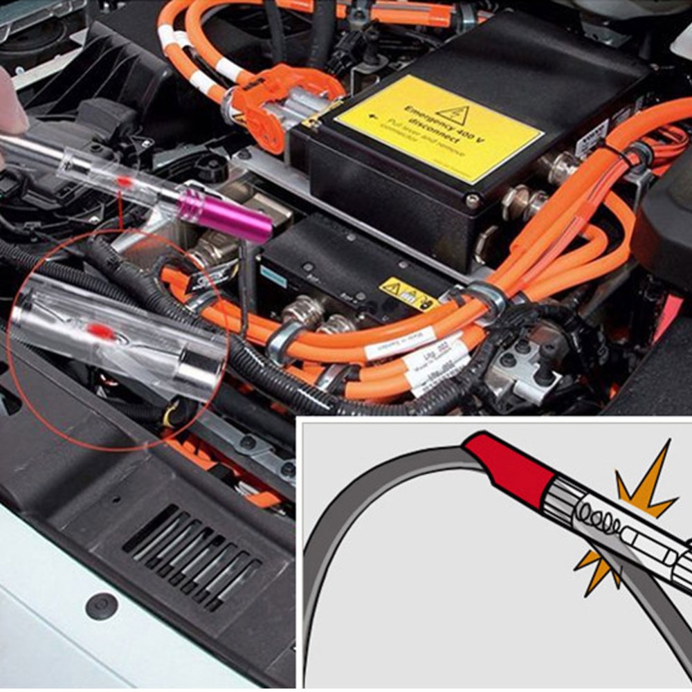 Car Ignition Tester High-voltage Line Test Pen Coil Circuit Random - Image 2