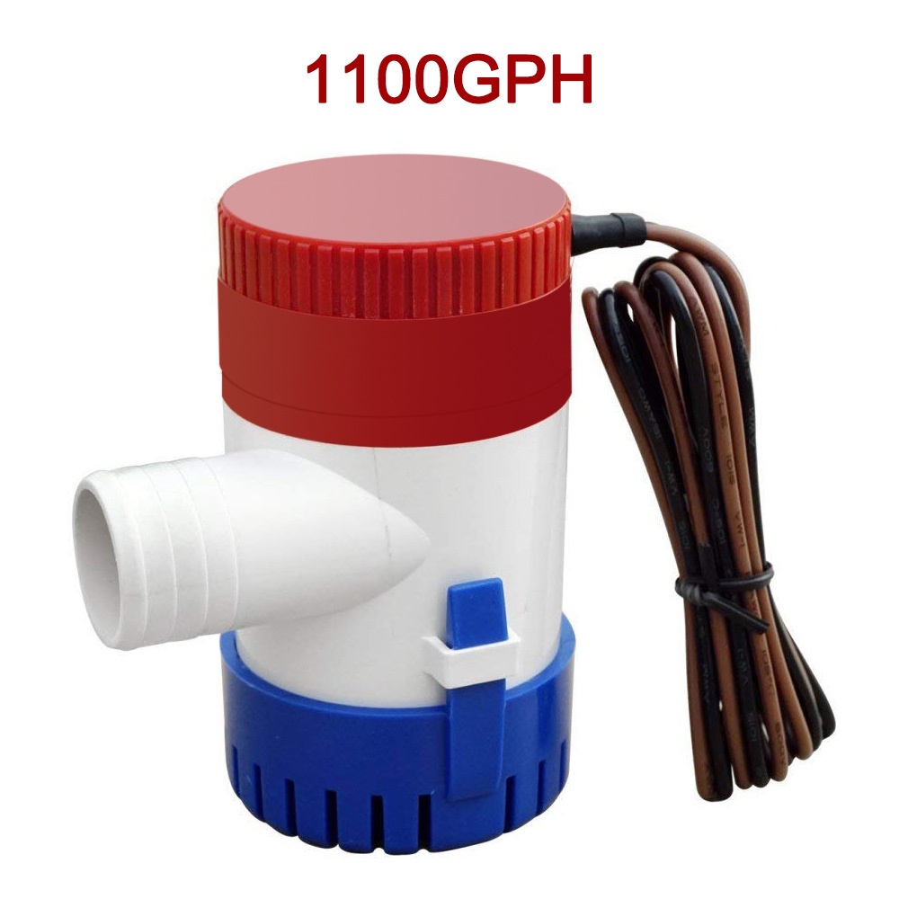 Submersible Boat Bilge Water Pump 12v Automatic Non-Automatic Marine Electric 1100GPH - Image 3