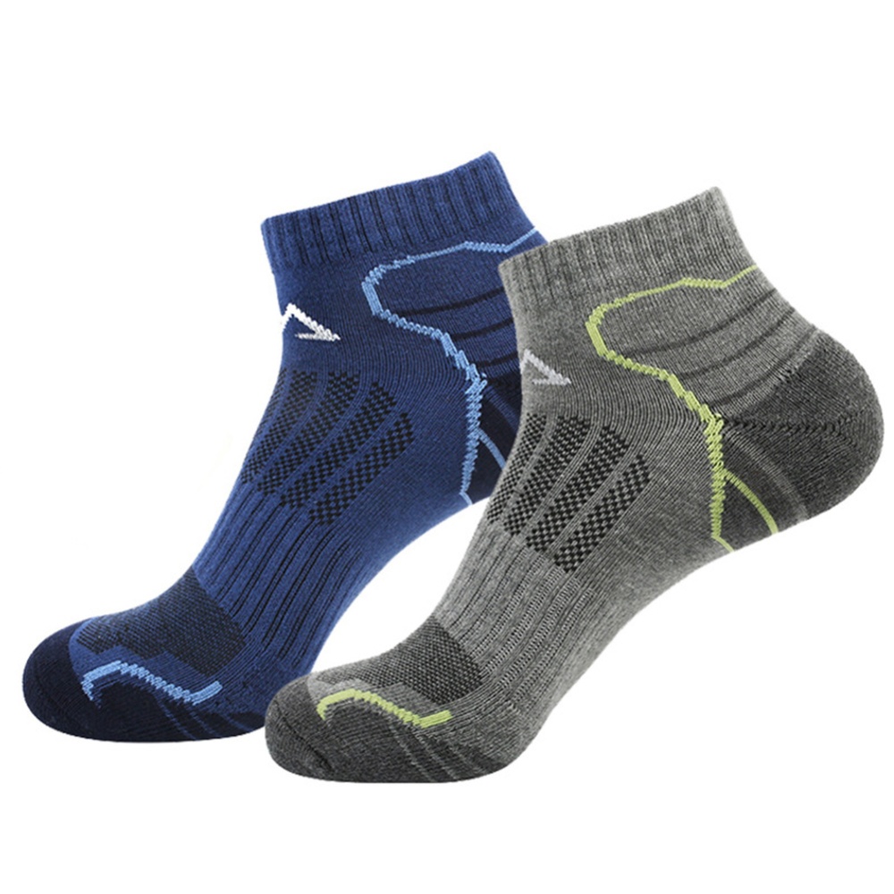 2Pairs/set Men Women Outdoor Socks Breathable Sports Sock For Hiking Trail Running Deodorant Qucik Drying - Image 3