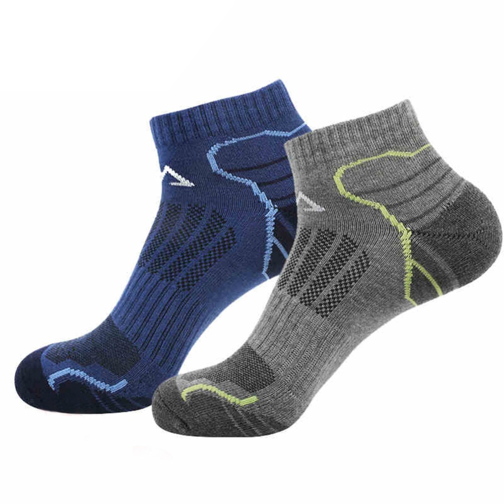 2Pairs/set Men Women Outdoor Socks Breathable Sports Sock For Hiking Trail Running Deodorant Qucik Drying - Image 2