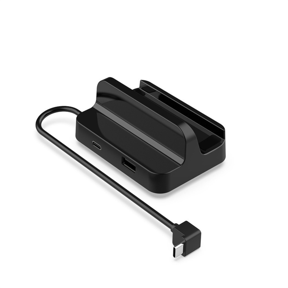 Type-C Charging Base with 3pcs 2.0 Usb Expansion Port Docking Station Stand - Image 2