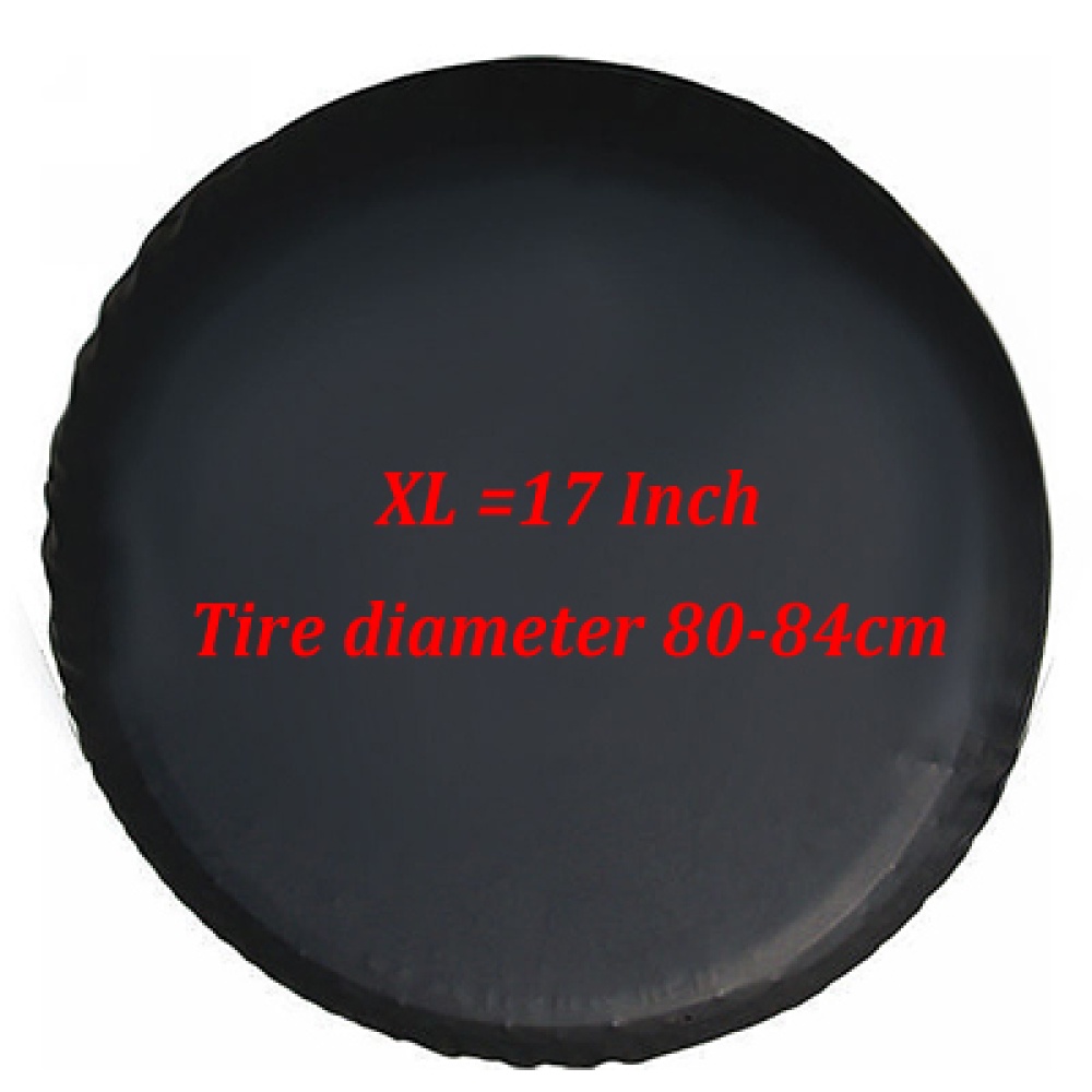 Black Car Spare Wheel Cover for Jeep Kia SUV Tire Storage Bag Practical Accessories 16inch - Image 3