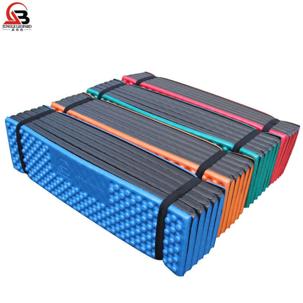 Ultralight Foam Outdoor Camping Mat Easy Folding Beach Tent Sleeping Pad Waterproof Mattress 190 * 57 2 cm Red_190 2CMOrangeDark greenredblu - Image 3