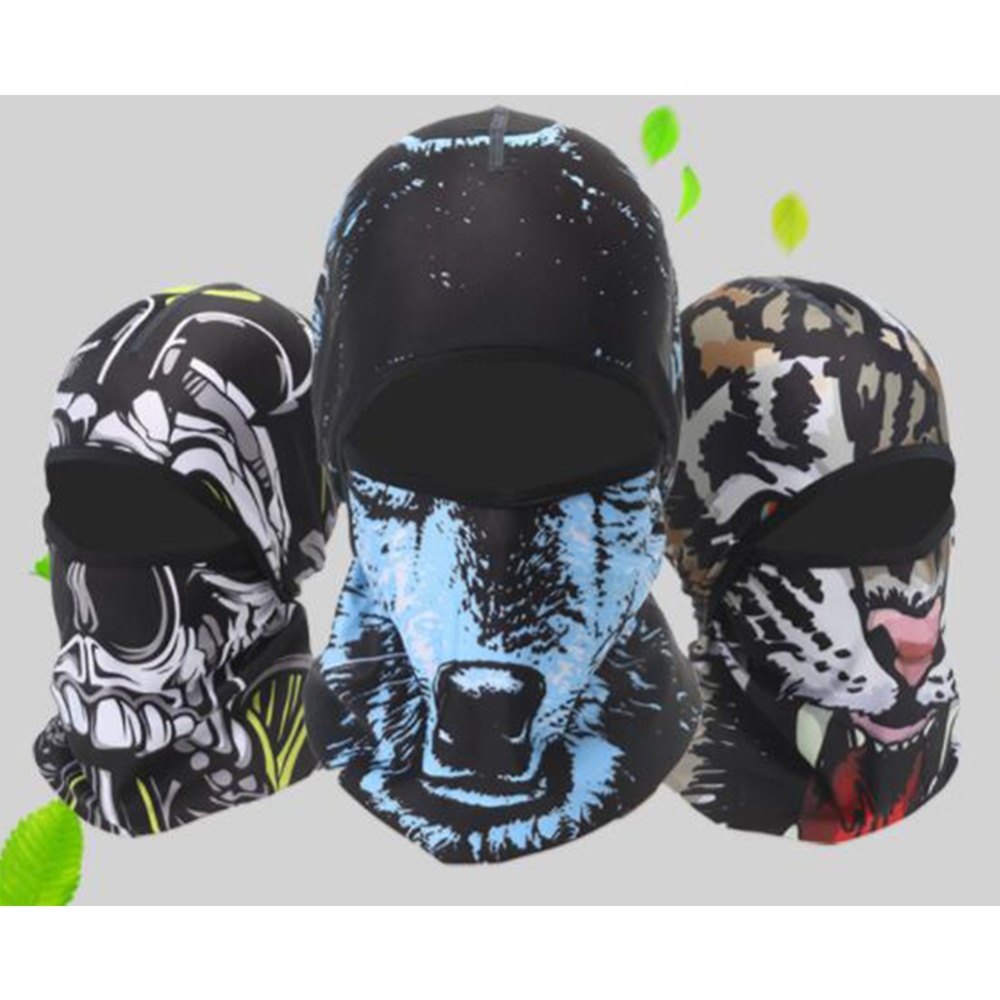 Skull Head Magic Turban Outdoor Sports Cycling Mountaineering Ski Headscarf Warm Breathable Mask 14#_One size - Image 3