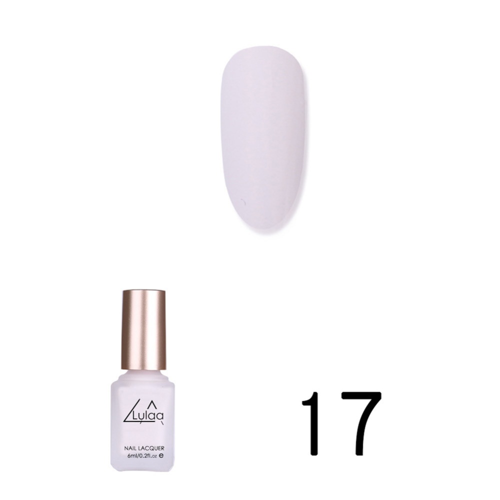 Women Matte Nail Polish DIY Art Long Lasting Satin Manicure Non-toxic Fashion Makeup 17_Normal specifications - Image 2