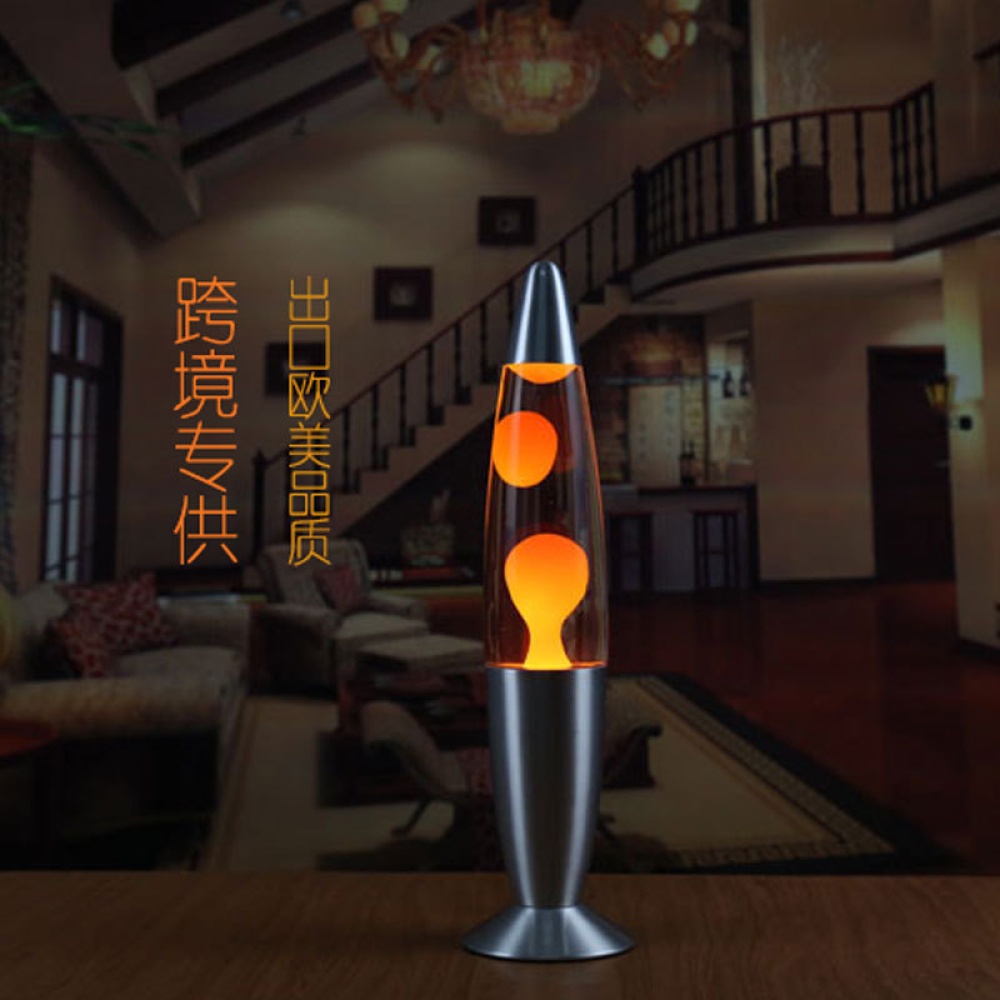 Metal Base Wax Lava Lamp Night Light for Bedroom Decor European Regulation - Image 3