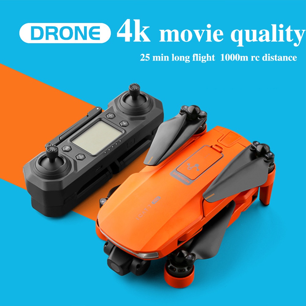 ICAT7 Drone 4k 8k GPS 5G WiFi two axis gimbal camera brushless motor supports TF card flight for 25 min VS sg906 pro 3 battery - Image 3