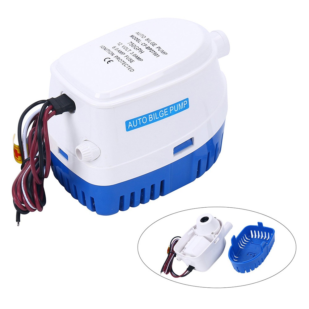 Automatic Boat Bilge Pump Stainless Steel Shaft 12v Auto Water Pressure Pumps 12V - Image 2