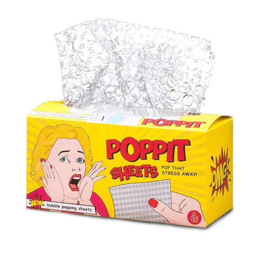 Bubble Wrap Joke Prank Stress Sheets Relief Novelty Stocking Filler Gift as shown - Image 3