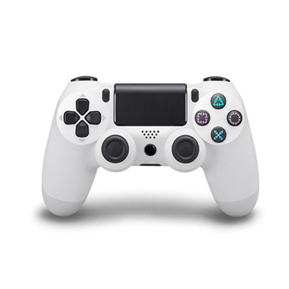 Wireless Bluetooth Game Controller Gamepad for Sony PS4 White - Image 3