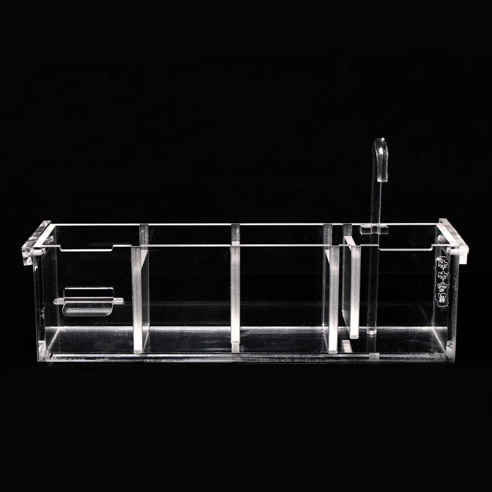 3 in 1 Acrylic Filter Box External Hanging Water Purifier for Aquarium Fish Bowl - Image 3