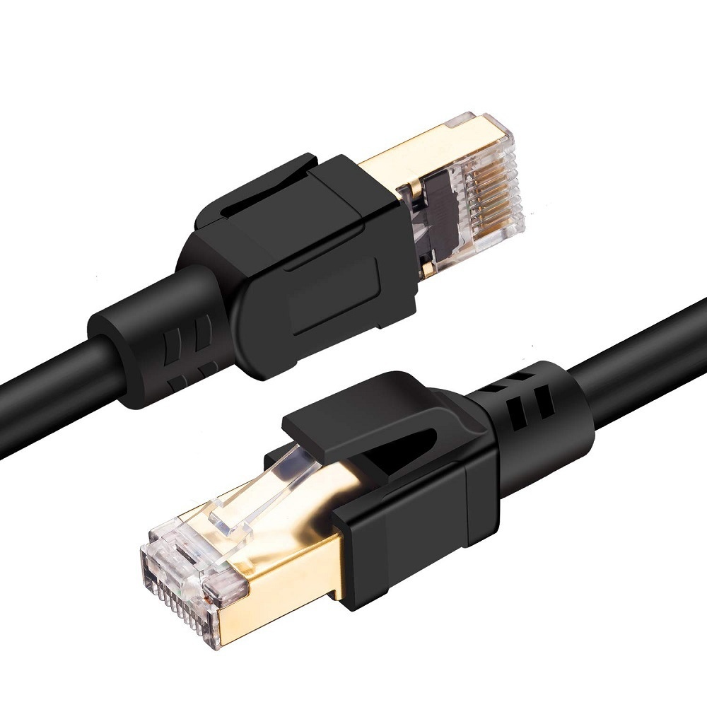 Cat8 Ethernet Connection Line Jumper Indoor Computer Router Pure Copper Cable Optical Fiber Broadband 1 meter - Image 3