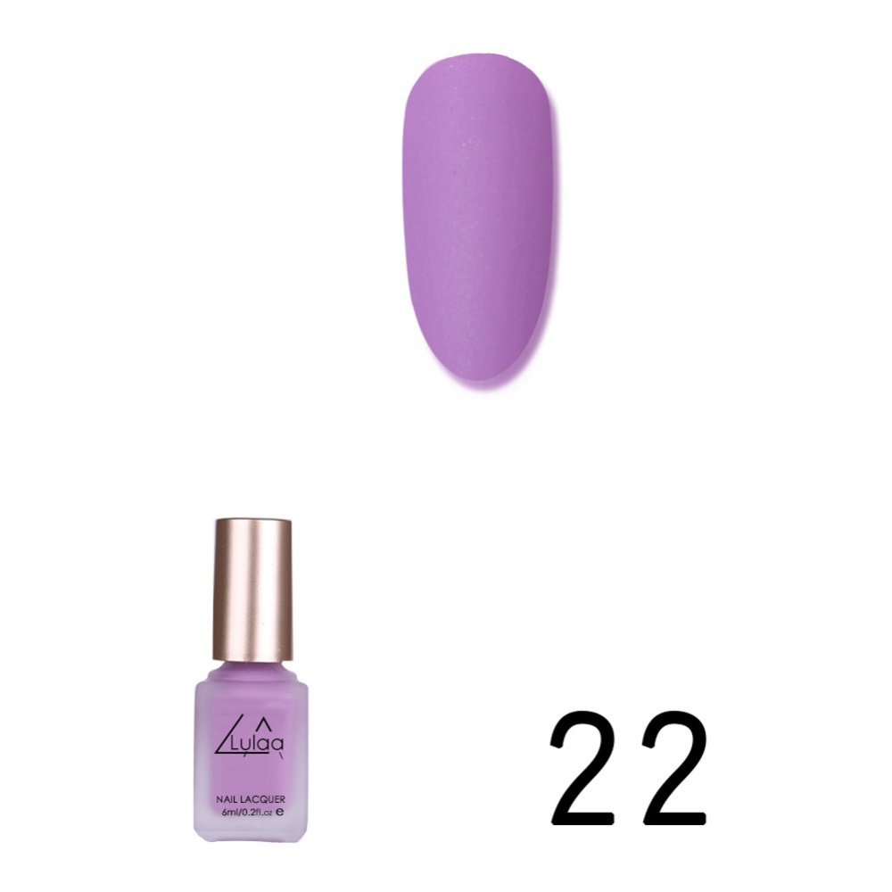 Women Matte Nail Polish DIY Art Long Lasting Satin Manicure Non-toxic Fashion Makeup 22_Normal specifications - Image 2