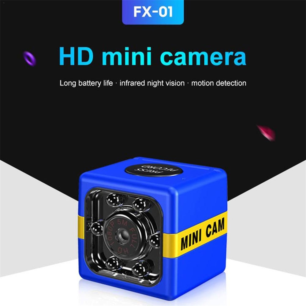 FX01 Mini Camera SQ11 SQ8 HD Outdoor Sports Camcorder for Aerial Photo blue - Image 3