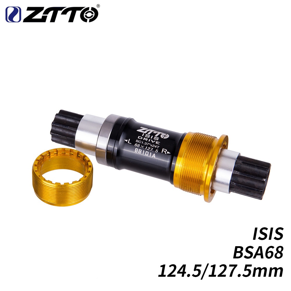 ZTTO Bike ISIS Bottom Bracket 124.5mm 127.5mm BSA68 Bicycle BB for Small Wheel BB101A - Image 2