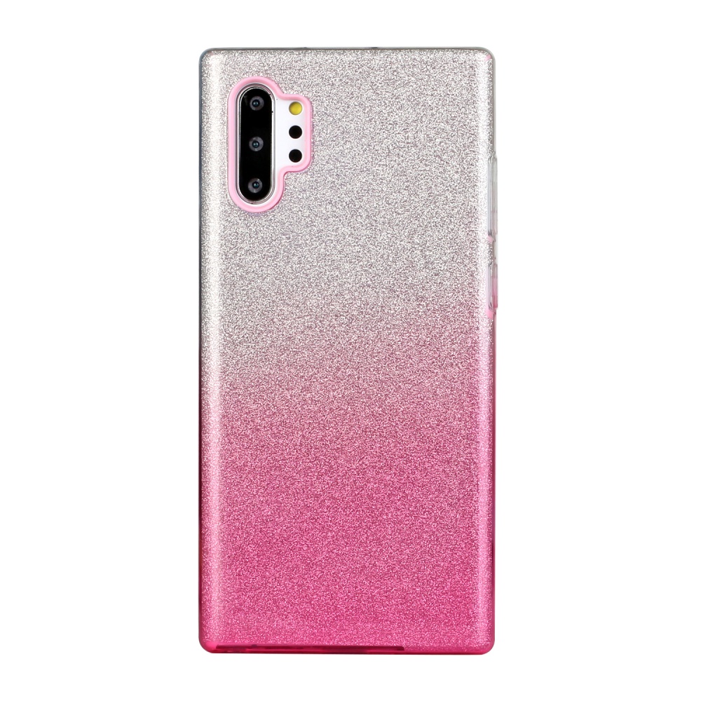 for HUAWEI P20 LITE/P30 LITE/P40 LITE/Nova6SE/Nova 7i Phone Case Gradient Color Glitter Powder Cover with Airbag Bracket Pink - Image 3