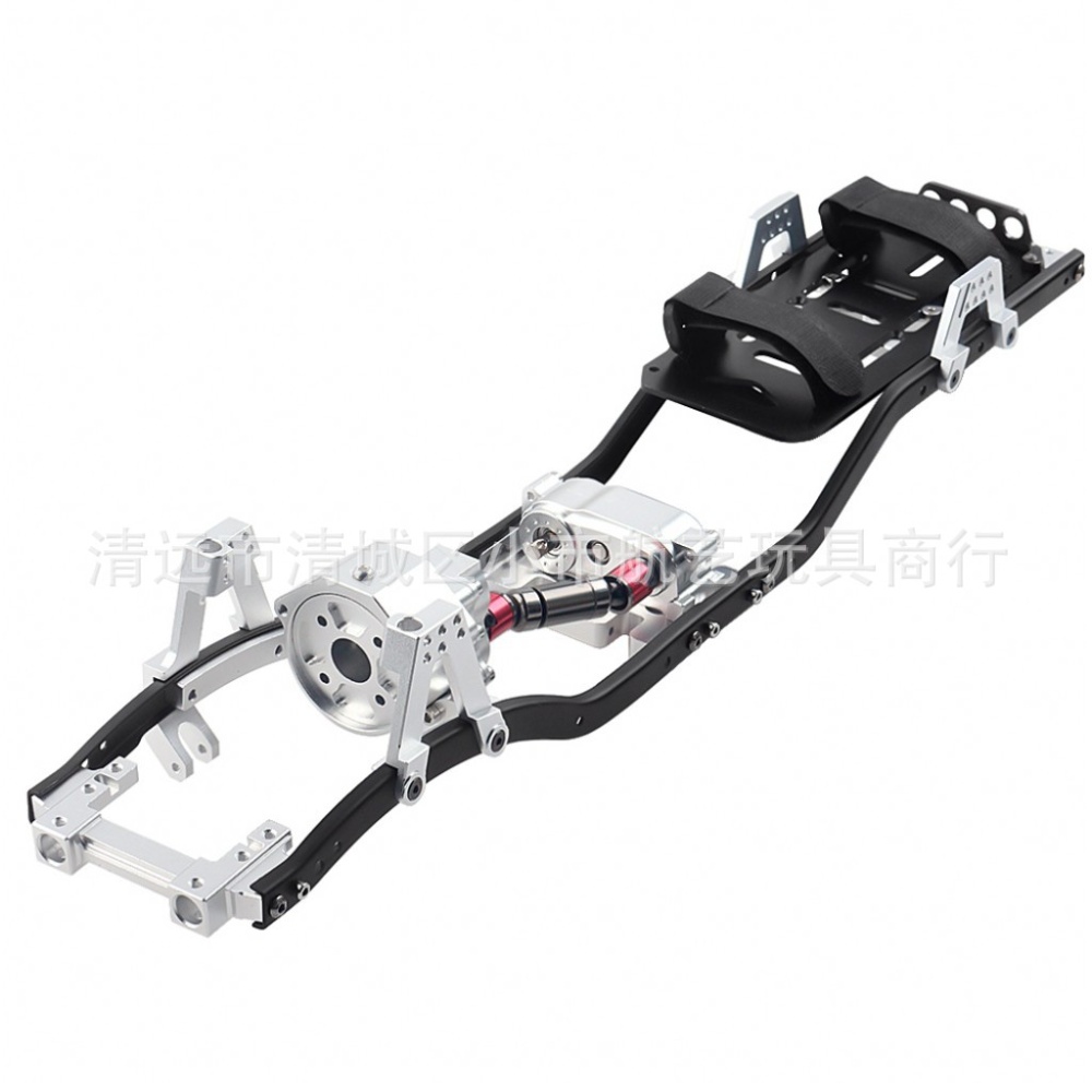 SCX10 Metal Frame Front Gearbox 313 Wheelbase Climbing Car Accessories for Wrangler As shown - Image 2