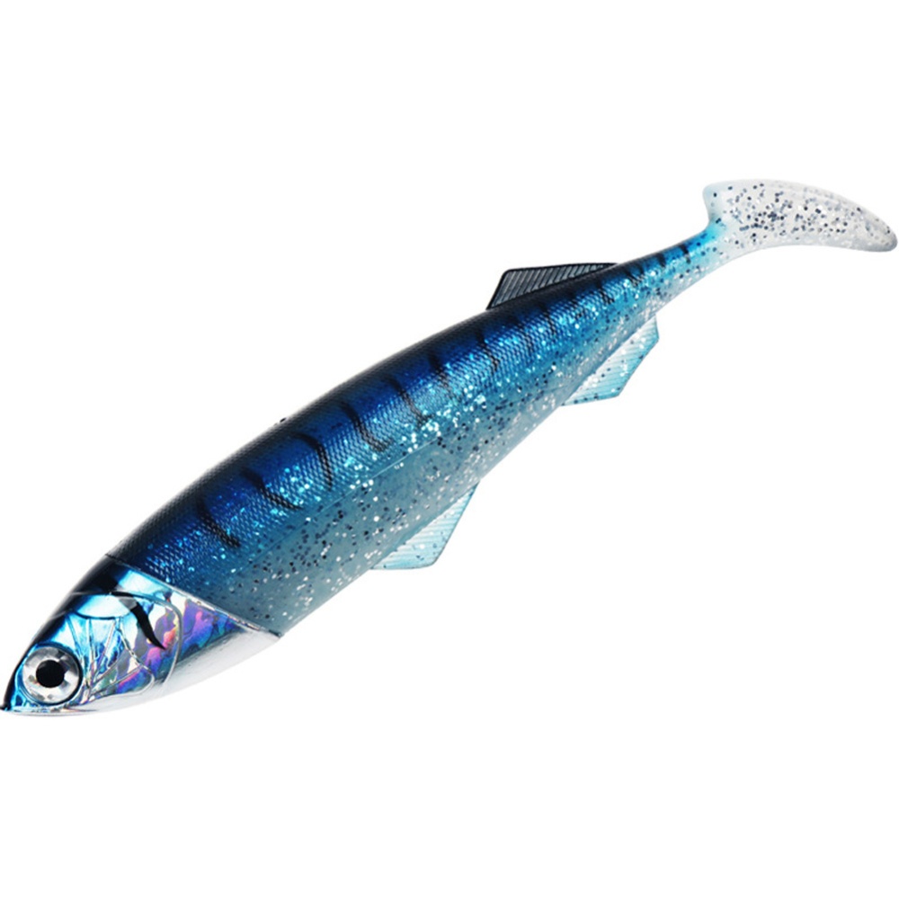 Soft Bait Lead Head Fish Lures Metal 26cm/33cm Bass Fishing Lure Blue sequins_26cm approximately 416 g - Image 2