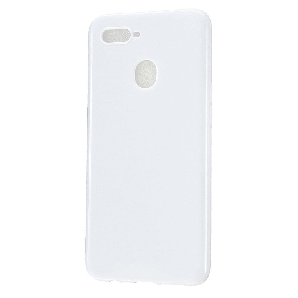 For OPPO A7/F9/F9 Pro Cellphone Cover Non-Slip Ultra Thin Silm Fit Easy Install Soft TPU Smartphone Shell Milk white - Image 3