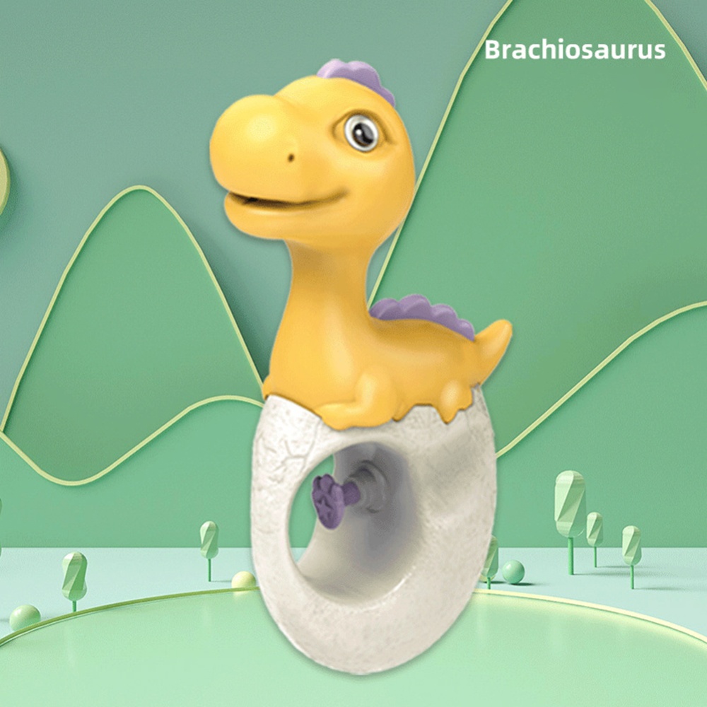 Kids Beach Water Spray Toys Cute Cartoon Baby Dinosaur Summer Outdoor Brachiosaurus - Image 3