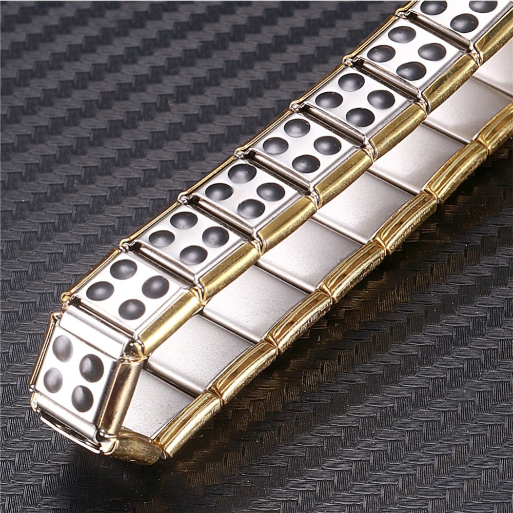 Stainless Steel Magnetic Bracelet Corrosion Resistance Health Care Bracelets Bangle Hand Decoration black - Image 2