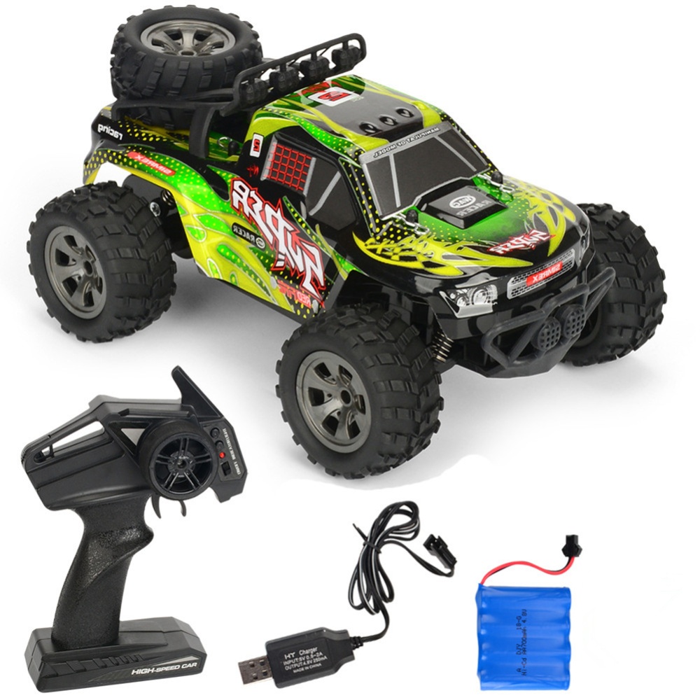 Rc Car Remote Control High Speed Vehicle 2.4ghz Electric Toy Model Gift 671 blue - Image 3