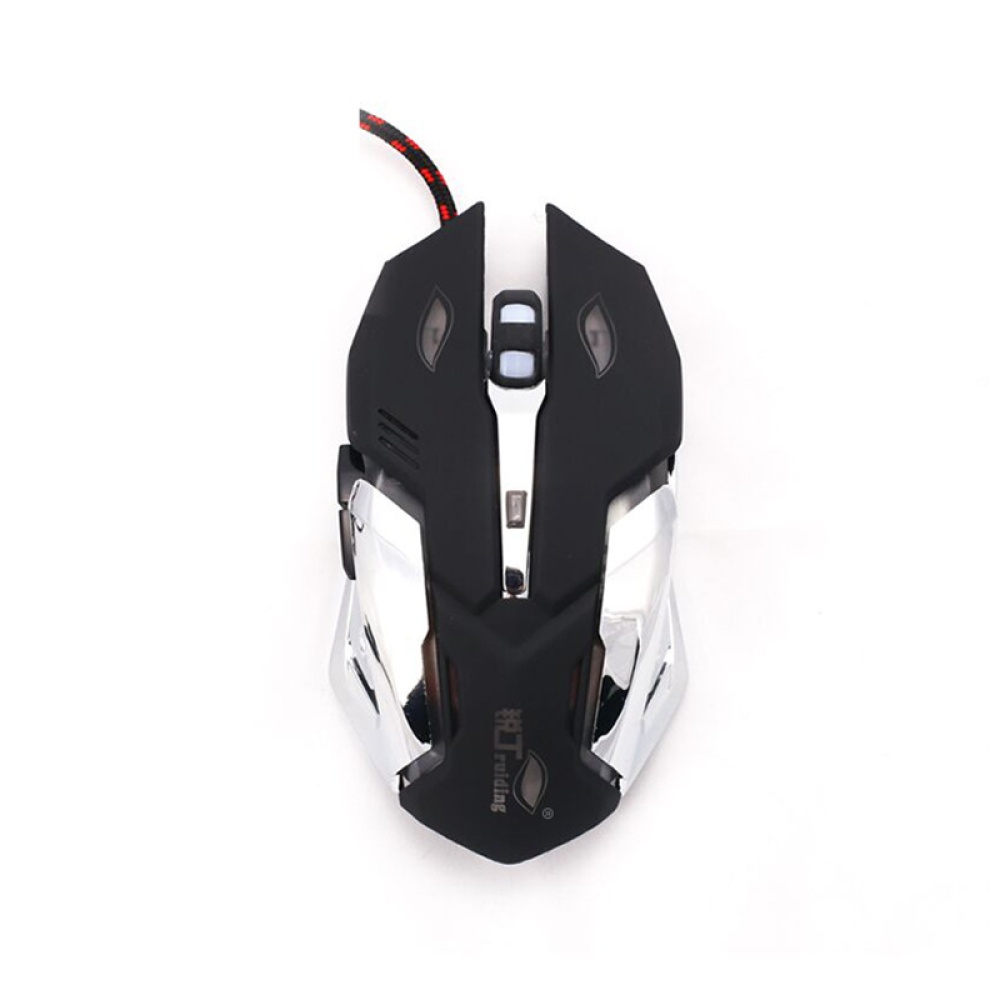 M600 Wired Mouse Luminous Professional Gamer Gaming Computer black - Image 3