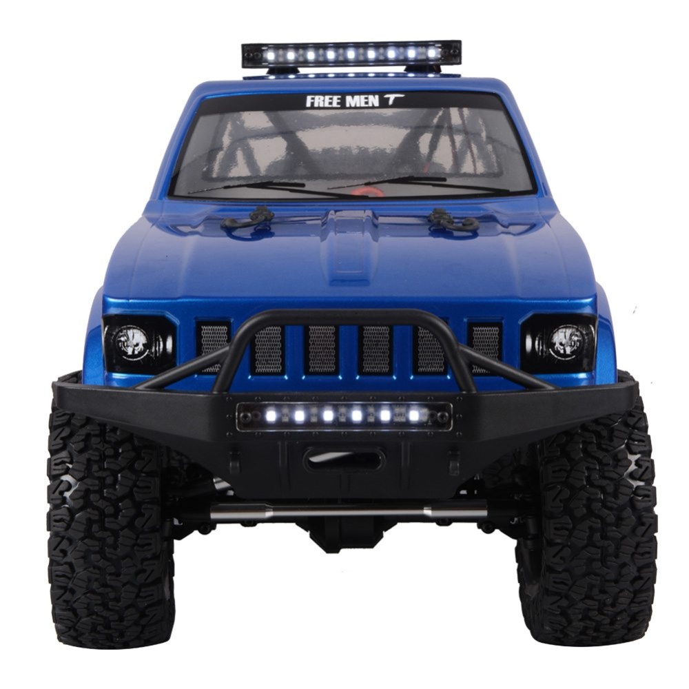 1/10 Remote Control Climbing Car 313mm Wheelbase Four-wheel-drive Pickup Truck Electric Off-road for Boy Gift - Image 3